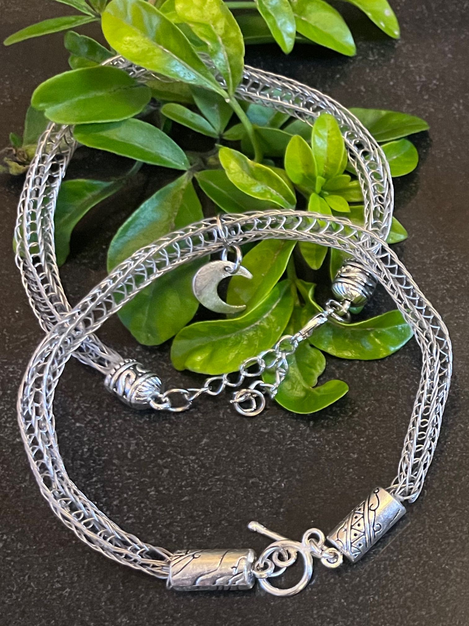 Wrist with cord bracelet